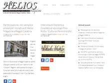 Tablet Screenshot of heliosmag.it